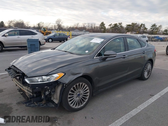 2016 Ford Fusion Titanium with VIN 3FA6P0K93GR316770, listed as a IAAI auction lot 41067390 with 139,818 mi miles. Bid and sale history available at carsss.com. Image 18.