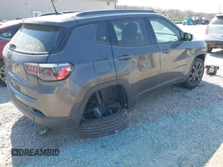 2021 Jeep Compass 80th Anniversary with VIN 3C4NJDEB0MT556774, listed as a IAAI auction lot 42051877 with 78,326 mi miles and . Bid and sale history available at DreamBid. Image 4.