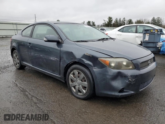 2007 Scion tC Spec with VIN JTKDE177670178218, listed as a Copart auction lot 51683535 with 141,512 mi miles and Salvage Title. Bid and sale history available at carsss.com. Image 4.