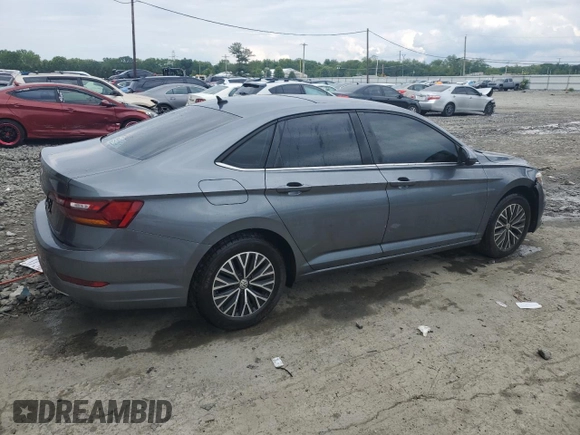 2019 Volkswagen Jetta S with VIN 3VWC57BUXKM110655, listed as a Copart auction lot 59193205 with 55,778 mi miles and Salvage title. Bid and sale history available at DreamBid. Image 3.