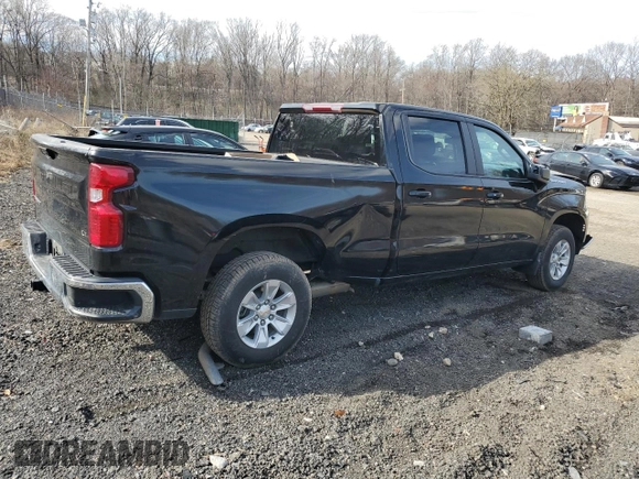2023 Chevrolet Silverado 1500 LT with VIN 1GCPDDEKXPZ314393, listed as a Copart auction lot 50160005 with 47,968 mi miles and Non Repairable. Bid and sale history available at carsss.com. Image 3.