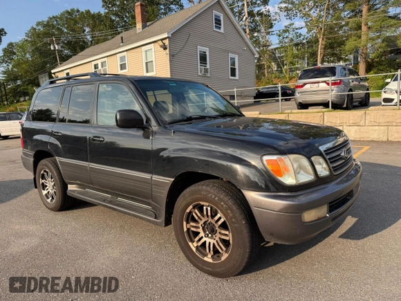 2004 Lexus LX 470 with VIN JTJHT00W44354386, listed as a Copart auction lot 63816455 with 389,442 mi miles and Clean title. Bid and sale history available at DreamBid. Image 1.