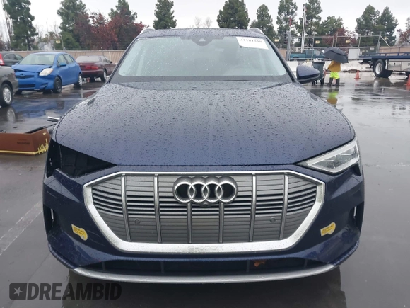 2022 Audi e-tron Premium Plus with VIN WA1LAAGE5NB022695, listed as a IAAI auction lot 41181338 with 14,711 mi miles and . Bid and sale history available at DreamBid. Image 13.