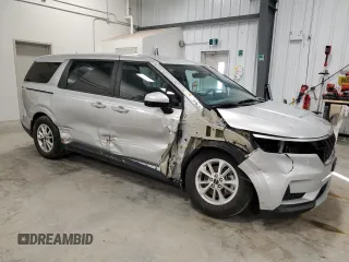2023 Kia Carnival LX with VIN KNDNB5H38P6255546, listed as a Copart auction lot 89304955 with 39,722 mi miles and Salvage Title. Bid and sale history available at carsss.com. Image 4.