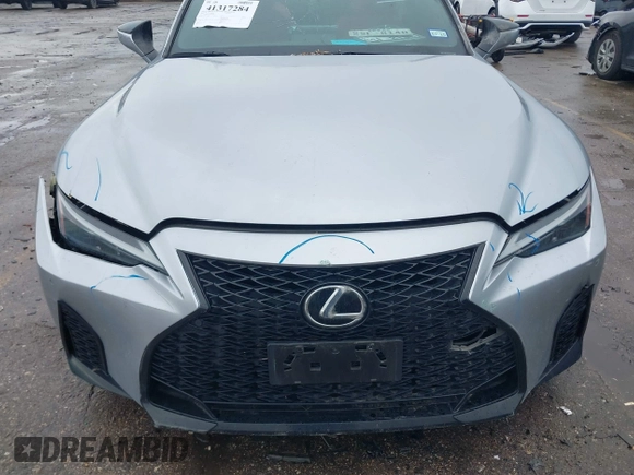 2021 Lexus IS 350 F Sport with VIN JTHGZ1B25M5045144, listed as a IAAI auction lot 41317284 with 69,029 mi miles and . Bid and sale history available at DreamBid. Image 11.
