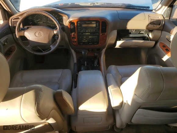 1999 Lexus LX 470 Luxury SUV with VIN JT6HT00WXX0056382, listed as a Copart auction lot 43045035 with NaN miles and Clean Title. Bid and sale history available at carsss.com. Image 8.