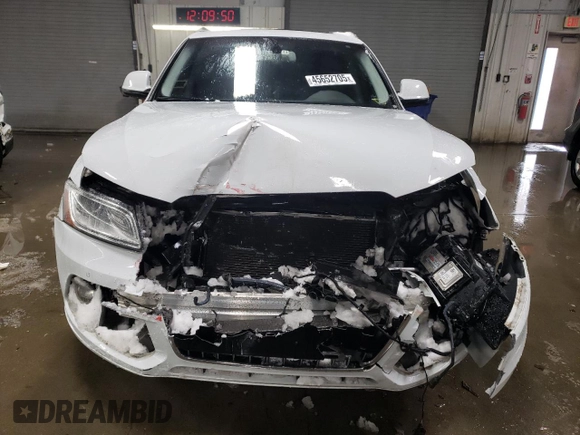 2016 Audi Q5 Premium Plus with VIN WA1L2AFP2GA128420, listed as a Copart auction lot 45652705 with 87,461 mi miles and Salvage Title. Bid and sale history available at carsss.com. Image 5.