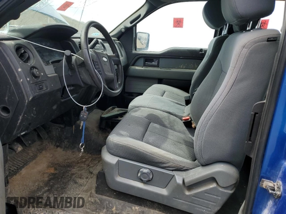 2014 Ford F-150 XL with VIN 1FTFX1EF4EFB95596, listed as a Copart auction lot 49229315 with 0 mi miles and Salvage Title. Bid and sale history available at carsss.com. Image 7.