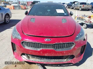2019 Kia Stinger GT1 with VIN KNAE45LC4K6058140, listed as a IAAI auction lot 41859753 with 63,847 mi miles and . Bid and sale history available at DreamBid. Image 12.
