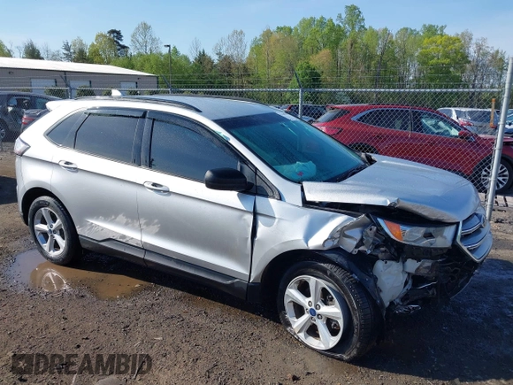 2016 Ford Edge SE с VIN 2FMPK3G90GBB58132, выставлен на аукционе IAAI как лот 42048795 с пробегом 90 618 миль миль и . История ставок и продаж доступна на DreamBid. Изображение 1.