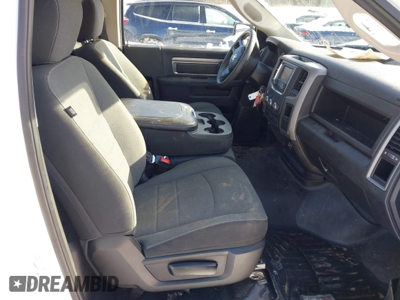 2022 Ram 1500 Tradesman with VIN 3C6JR6DG4NG412663, listed as a IAAI auction lot 41519632 with 16,286 mi miles and . Bid and sale history available at DreamBid. Image 5.