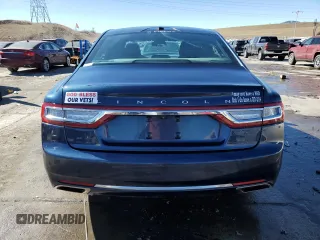 2017 Lincoln Continental Reserve with VIN 1LN6L9NC1H5631469, listed as a Copart auction lot 46851885 with 55,207 mi miles and Salvage Title. Bid and sale history available at DreamBid. Image 6.