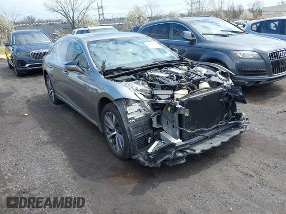 2018 Lexus LS 500 z VIN JTHC51FFXJ5003586, wystawiony jako IAAI lot #42009500 z przebiegiem 76 341 mil mil oraz . Historia ofert i sprzedaży dostępna na DreamBid. Obrazek 1.