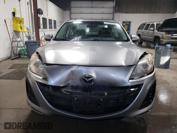 2010 Mazda 3 i SV with VIN JM1BL1SF0A1332815, listed as a Copart auction lot 87484534 with 121,187 mi miles and Salvage Title. Bid and sale history available at DreamBid. Image 5.