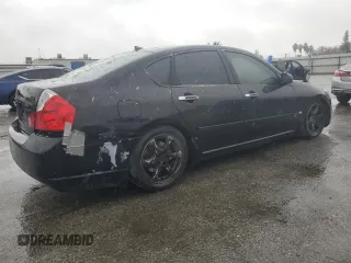2007 Infiniti M45 Sdn with VIN JNKBY01E97M401463, listed as a Copart auction lot 82040734 with 115,282 mi miles and Salvage Title. Bid and sale history available at carsss.com. Image 3.