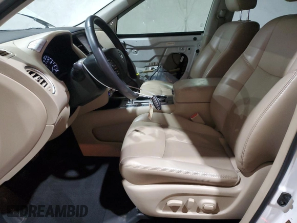 2017 Nissan Pathfinder SV with VIN 5N1DR2MMXHC621817, listed as a Copart auction lot 49306035 with 75,583 mi miles and Salvage Title. Bid and sale history available at carsss.com. Image 7.