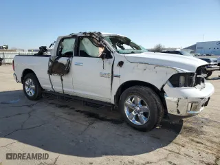 2013 Ram 1500 Big Horn with VIN 1C6RR7GT6DS664732, listed as a Copart auction lot 45341835 with 131,537 mi miles and Salvage Title. Bid and sale history available at carsss.com. Image 4.