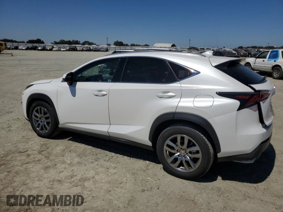 2016 Lexus NX 200t with VIN JTJBARBZ2G2067779, listed as a Copart auction lot 65394335 with 36,573 mi miles and Salvage title. Bid and sale history available at DreamBid. Image 2.