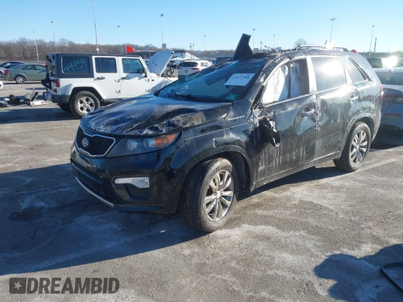 2013 Kia Sorento SX with VIN 5XYKWDA28DG367307, listed as a IAAI auction lot 41437488 with 120,822 mi miles and . Bid and sale history available at DreamBid. Image 17.