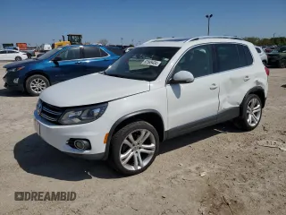 2016 Volkswagen Tiguan SEL with VIN WVGAV7AXXGW592228, listed as a Copart auction lot 52589434 with 128,285 mi miles and Salvage Title. Bid and sale history available at DreamBid. Image 1.