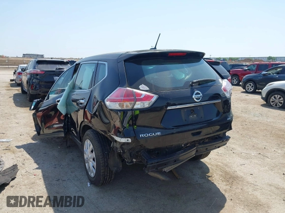 2015 Nissan Rogue SV with VIN KNMAT2MV0FP587846, listed as a IAAI auction lot 42020803 with Not Provided miles and . Bid and sale history available at carsss.com. Image 3.
