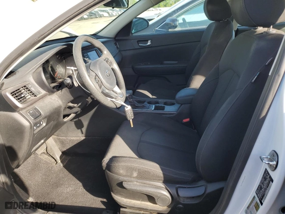 2017 Kia Optima LX with VIN 5XXGT4L36HG161336, listed as a Copart auction lot 51991925 with 87,640 mi miles and Salvage Title. Bid and sale history available at carsss.com. Image 7.