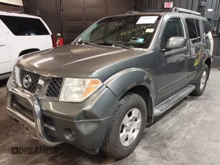 2005 Nissan Pathfinder SE with VIN 5N1AR18U95C730255, listed as a IAAI auction lot 41610769 with 154,252 mi miles. Bid and sale history available at carsss.com. Image 19.