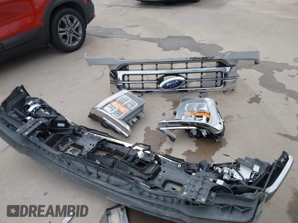 2023 Ford F-150 XL with VIN 1FTEW1CP4PKG23073, listed as a IAAI auction lot 41921112 with 13,643 mi miles and . Bid and sale history available at DreamBid. Image 12.