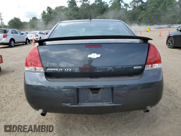 2014 Chevrolet Impala LTZ with VIN 2G1WC5E36E1147252, listed as a Copart auction lot 59480795 with 158,609 mi miles and Salvage title. Bid and sale history available at DreamBid. Image 6.