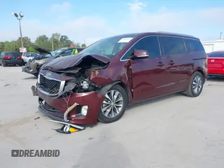 2016 Kia Sedona EX with VIN KNDMC5C1XG6139621, listed as a IAAI auction lot 41545975 with 111,274 mi miles. Bid and sale history available at carsss.com. Image 17.