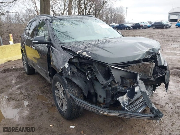 2015 Chevrolet Traverse LT with VIN 1GNKRGKD1FJ146232, listed as a IAAI auction lot 41503260 with 172,842 mi miles. Bid and sale history available at carsss.com. Image 1.