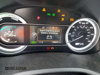 2017 Kia Niro EX with VIN KNDCC3LCXH5052083, listed as a Copart auction lot 47575895 with 139,047 mi miles and Non Repairable. Bid and sale history available at carsss.com. Image 9.