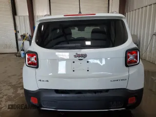 2015 Jeep Renegade Limited with VIN ZACCJBDT4FPB38928, listed as a Copart auction lot 54551955 with 15,689 mi miles and Salvage Title. Bid and sale history available at DreamBid. Image 6.