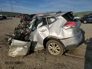 2015 Nissan Rogue SV with VIN 5N1AT2MLXFC798621, listed as a Copart auction lot 50704415 with 0 mi miles and Salvage Title. Bid and sale history available at carsss.com. Image 2.