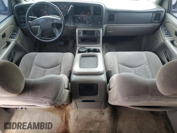 2005 Chevrolet Suburban LT with VIN 1GNFK16Z05J183523, listed as a Copart auction lot 58595325 with 248,732 mi miles and Salvage title. Bid and sale history available at DreamBid. Image 8.