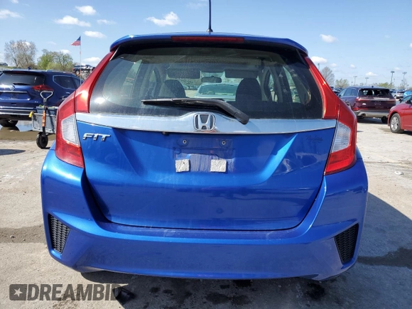 2017 Honda Fit EX with VIN JHMGK5H74HS006972, listed as a Copart auction lot 52148425 with 79,289 mi miles and Salvage Title. Bid and sale history available at carsss.com. Image 6.