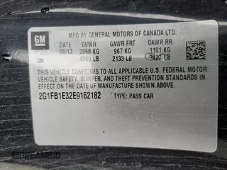 2014 Chevrolet Camaro LT z VIN 2G1FB1E32E9162182, wystawiony jako Copart lot #53104875 z przebiegiem 182 315 mil mil oraz Szkoda całkowita • Salvage title. Historia ofert i sprzedaży dostępna na DreamBid. Obrazek 12.