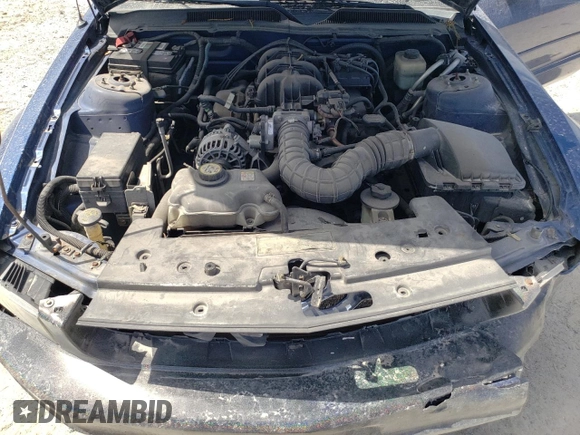2008 Ford Mustang Deluxe with VIN 1ZVHT80N285191064, listed as a Copart auction lot 57862245 with 208,768 mi miles and Salvage title. Bid and sale history available at DreamBid. Image 11.