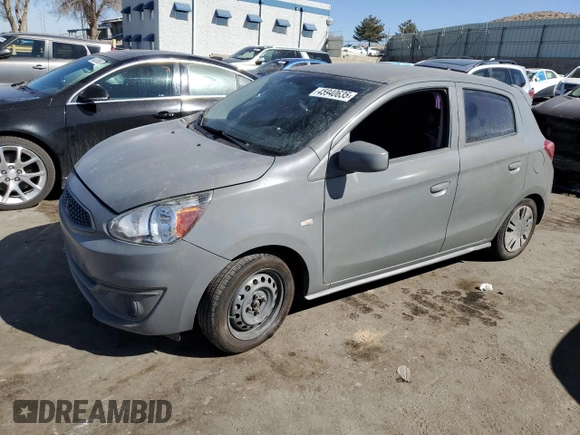 2020 Mitsubishi Mirage ES z VIN ML32A3HJ4LH010981, wystawiony jako Copart lot #45940635 z przebiegiem Nie podano mil oraz Nie do naprawy • Non repairable. Historia ofert i sprzedaży dostępna na DreamBid. Obrazek 1.