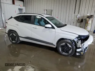 2024 Hyundai Kona SEL with VIN KM8HC3A66RU005607, listed as a Copart auction lot 66020734 with 7,802 mi miles and Salvage Title. Bid and sale history available at carsss.com. Image 4.