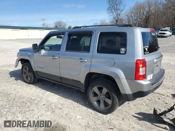 2017 Jeep Patriot Sport SE with VIN 1C4NJPBA5HD189461, listed as a Copart auction lot 45427605 with 24,644 mi miles and Salvage Title. Bid and sale history available at carsss.com. Image 2.