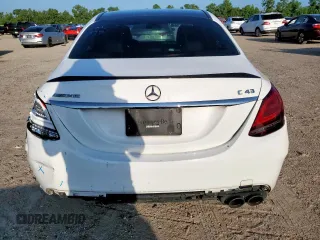 2019 Mercedes-Benz C 43 AMG with VIN 55SWF6EB7KU292836, listed as a Copart auction lot 62105695 with 128,539 mi miles and Clean title. Bid and sale history available at DreamBid. Image 6.