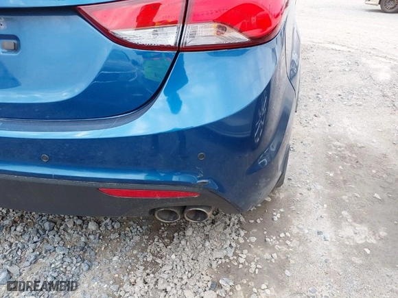 2014 Hyundai Elantra Coupe with VIN KMHDH6AH0EU027924, listed as a IAAI auction lot 41646158 with NaN miles. Bid and sale history available at carsss.com. Image 18.