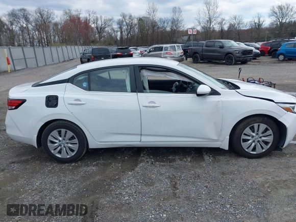 2020 Nissan Sentra S with VIN 3N1AB8BV7LY304588, listed as a IAAI auction lot 41895069 with 47,163 mi miles. Bid and sale history available at carsss.com. Image 13.