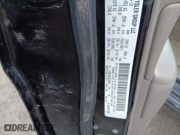 2011 Jeep Grand Cherokee Laredo z VIN 1J4RR4GG5BC508211, wystawiony jako Copart lot #53729935 z przebiegiem 124 408 mil mil oraz Szkoda całkowita • Salvage title. Historia ofert i sprzedaży dostępna na DreamBid. Obrazek 12.