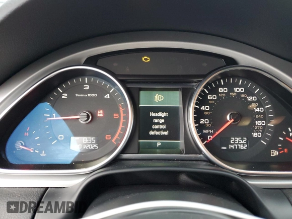 2013 Audi Q7 3.0L TDI Premium Plus with VIN WA1LMAFE9DD003269, listed as a Copart auction lot 51421145 with 147,762 mi miles and Salvage Title. Bid and sale history available at carsss.com. Image 9.