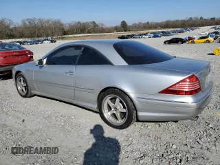 2005 Mercedes-Benz CL 500 with VIN WDBPJ75J75A044664, listed as a Copart auction lot 46300435 with 109,513 mi miles and Salvage Title. Bid and sale history available at DreamBid. Image 2.