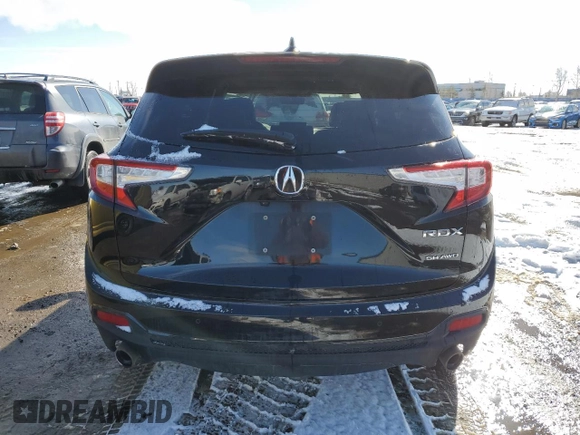 2021 Acura RDX Advance with VIN 5J8TC2H74ML809475, listed as a Copart auction lot 48109125 with 98,517 mi miles and Salvage Title. Bid and sale history available at DreamBid. Image 6.