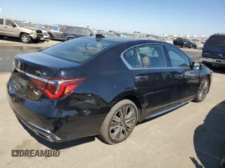 2018 Acura RLX Sport Hybrid w/Advance Pkg with VIN JH4KC2F94JC000650, listed as a Copart auction lot 70973344 with 0 mi miles and Salvage Title. Bid and sale history available at carsss.com. Image 3.