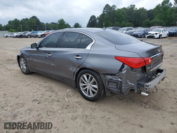 2017 Infiniti Q50 Premium with VIN JN1EV7AR1HM839806, listed as a Copart auction lot 57276245 with 128,332 mi miles and Clean title. Bid and sale history available at DreamBid. Image 2.